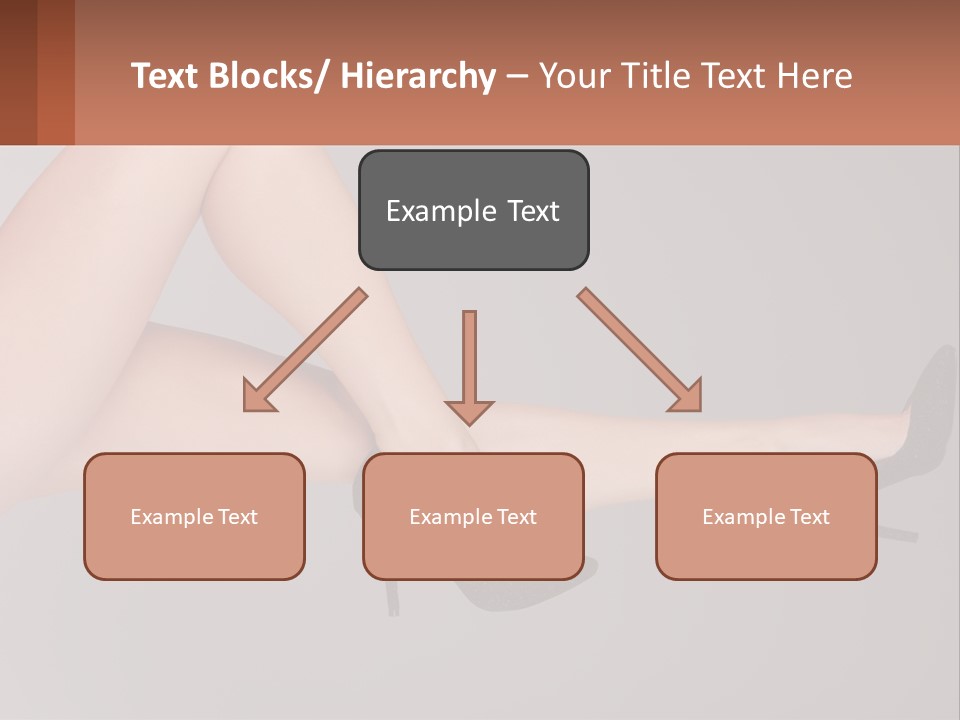 The Girl's Legs PowerPoint Template