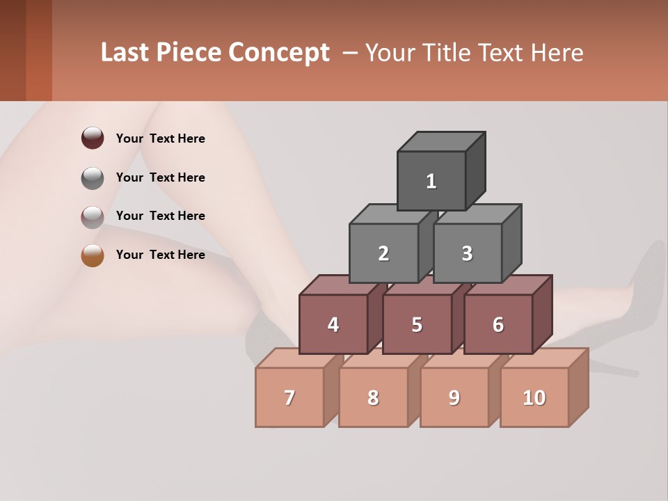 The Girl's Legs PowerPoint Template