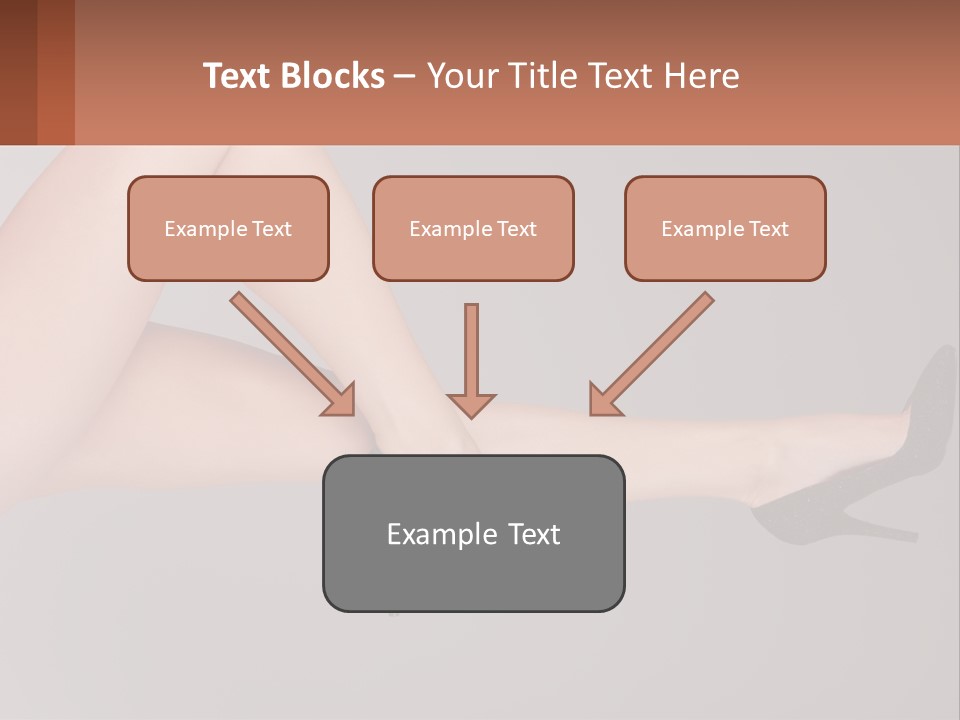 The Girl's Legs PowerPoint Template