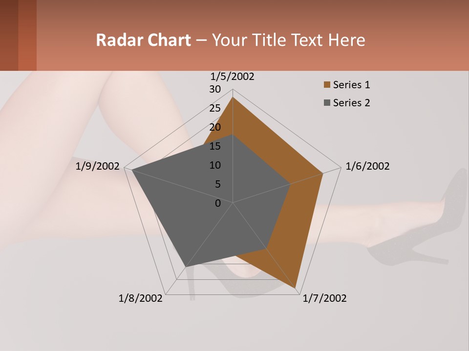 The Girl's Legs PowerPoint Template
