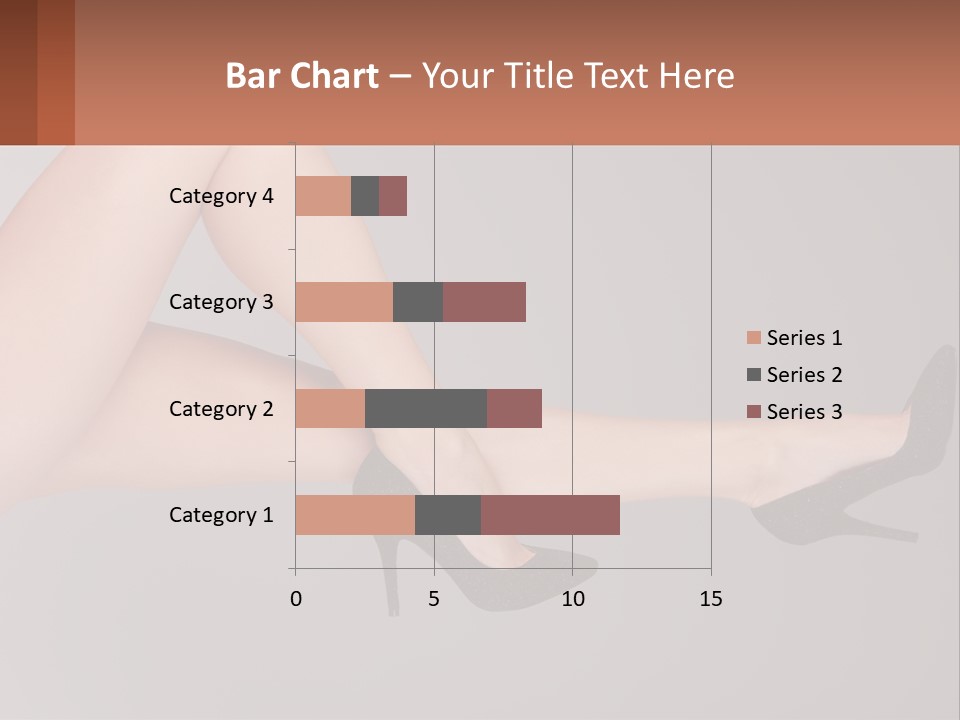 The Girl's Legs PowerPoint Template