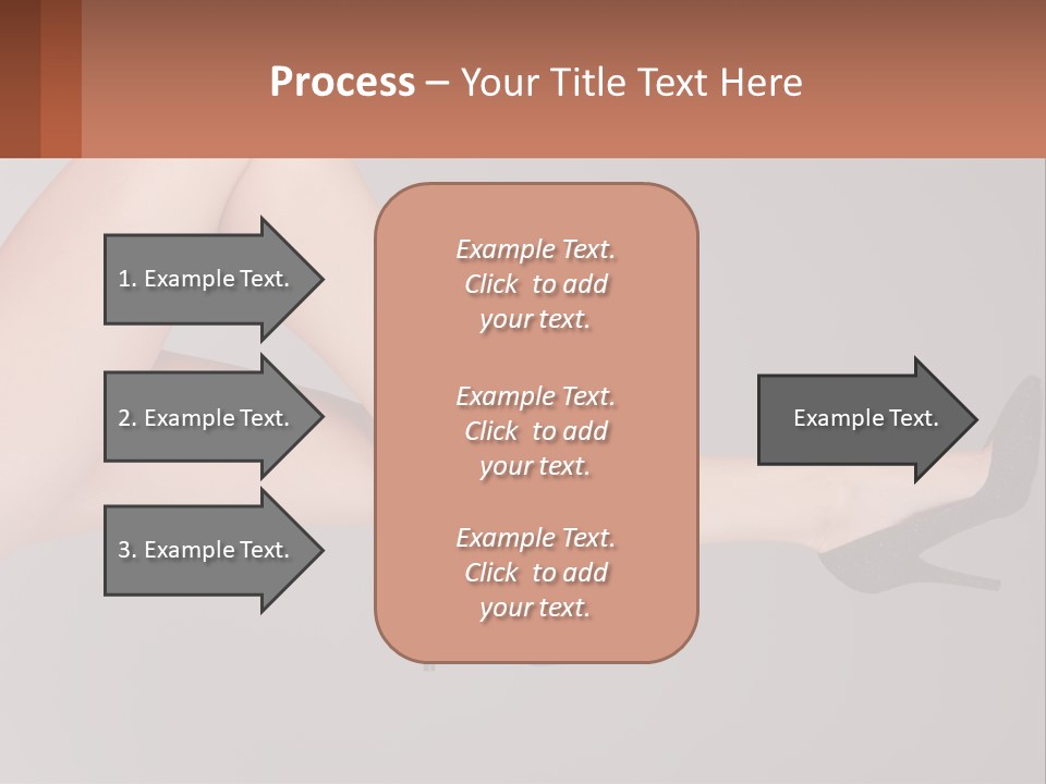 The Girl's Legs PowerPoint Template