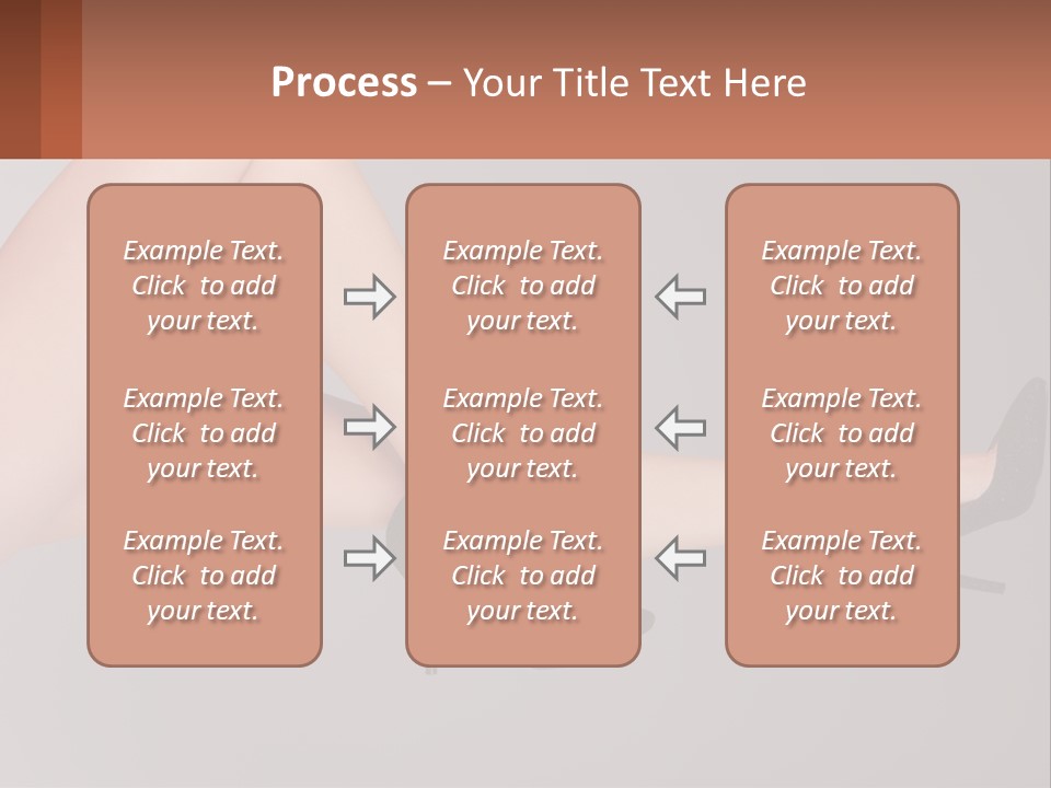 The Girl's Legs PowerPoint Template