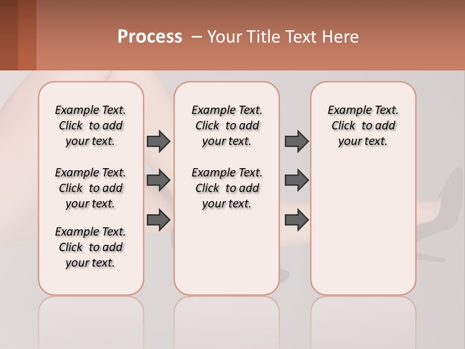 The Girl's Legs PowerPoint Template