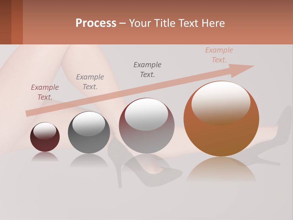 The Girl's Legs PowerPoint Template