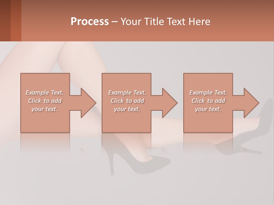 The Girl's Legs PowerPoint Template