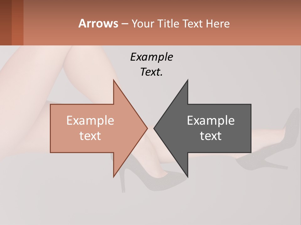 The Girl's Legs PowerPoint Template