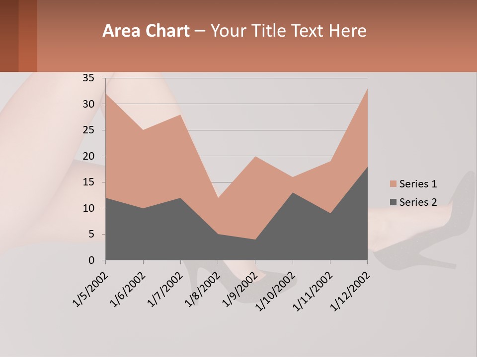 The Girl's Legs PowerPoint Template