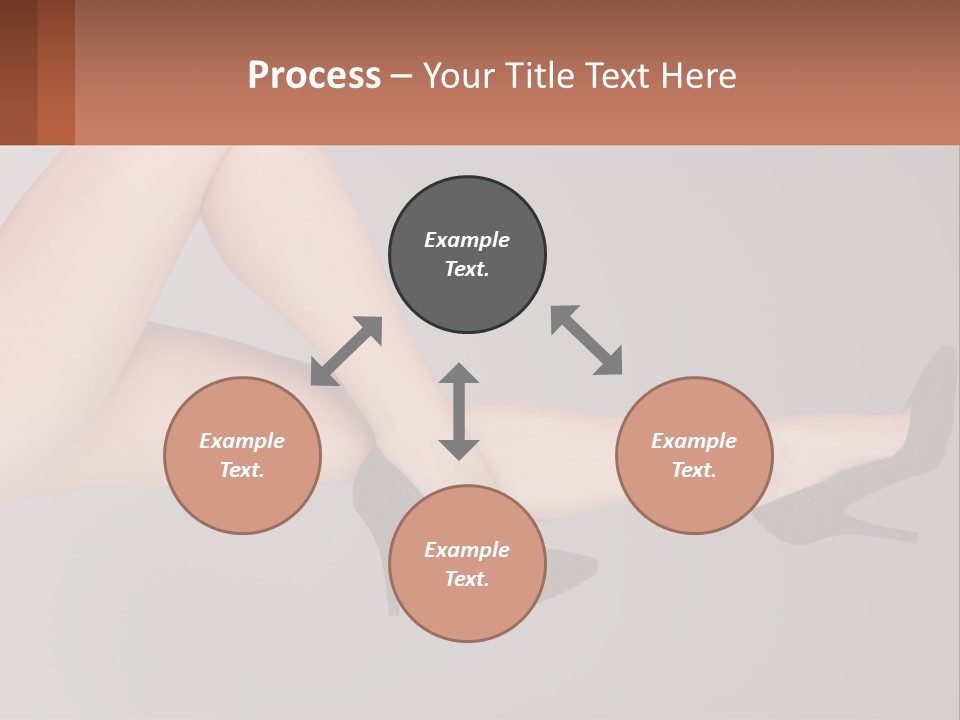 The Girl's Legs PowerPoint Template