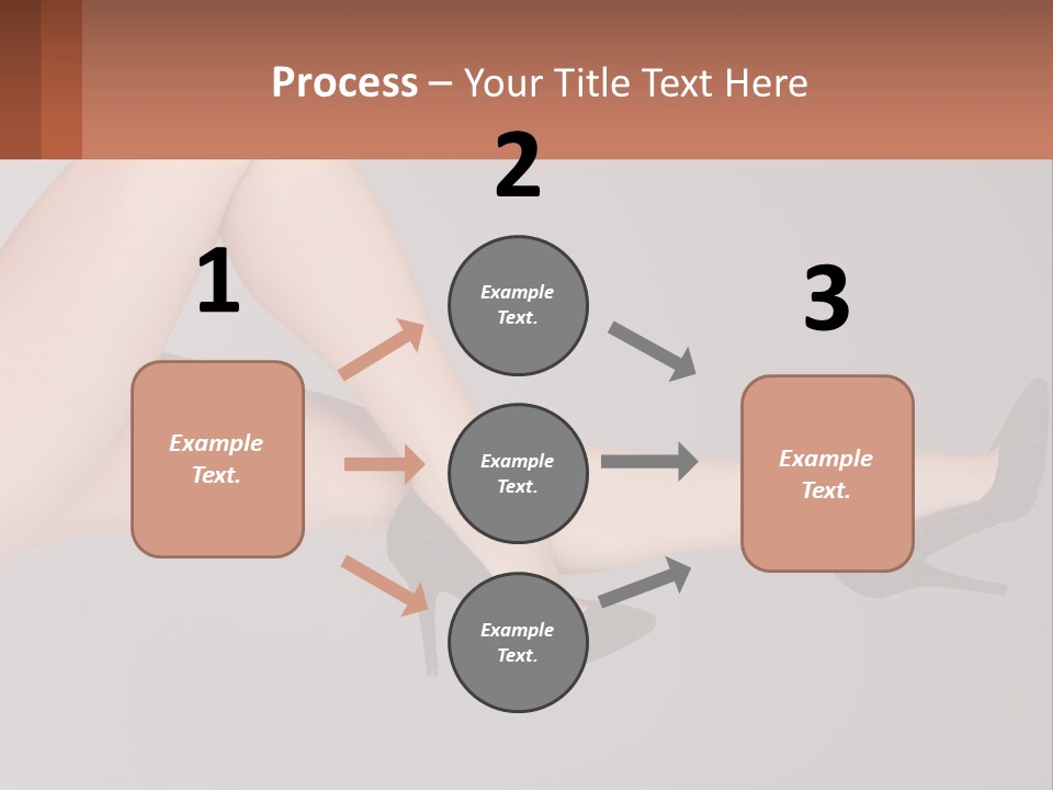 The Girl's Legs PowerPoint Template