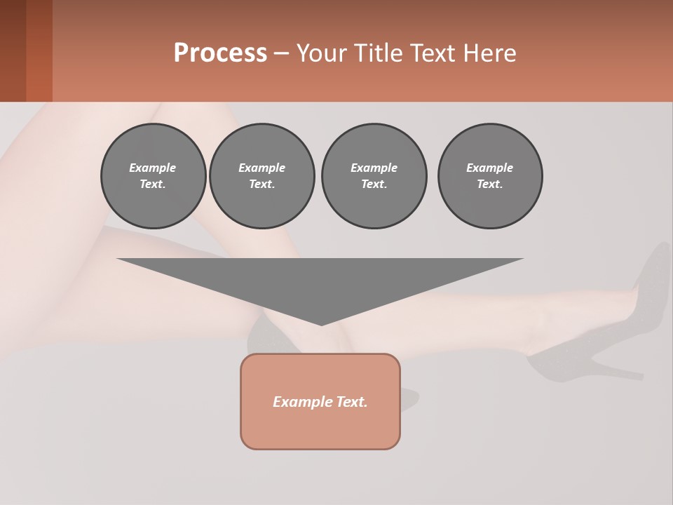 The Girl's Legs PowerPoint Template