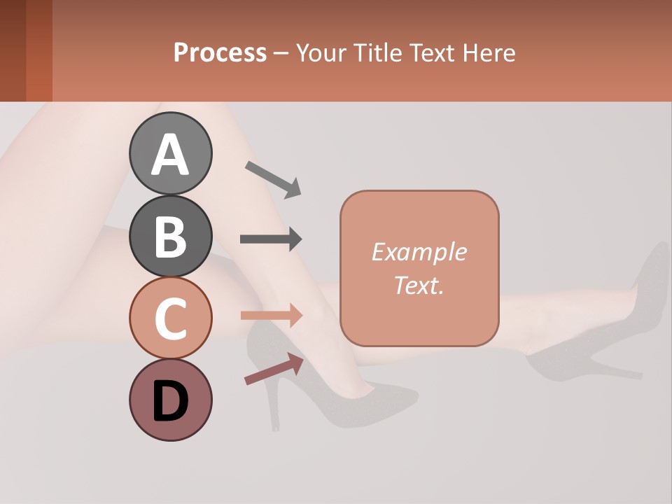 The Girl's Legs PowerPoint Template