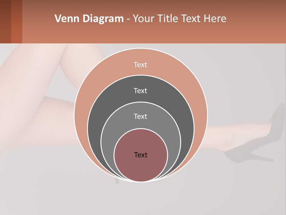 The Girl's Legs PowerPoint Template