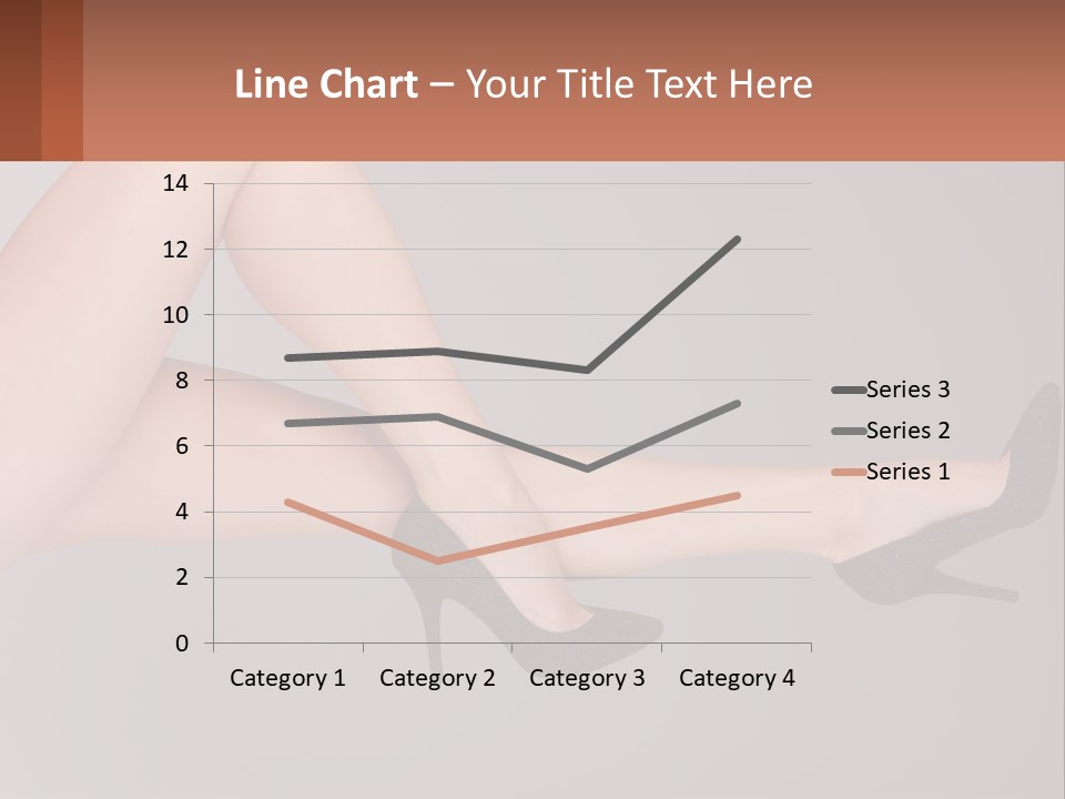 The Girl's Legs PowerPoint Template