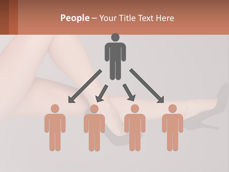 The Girl's Legs PowerPoint Template