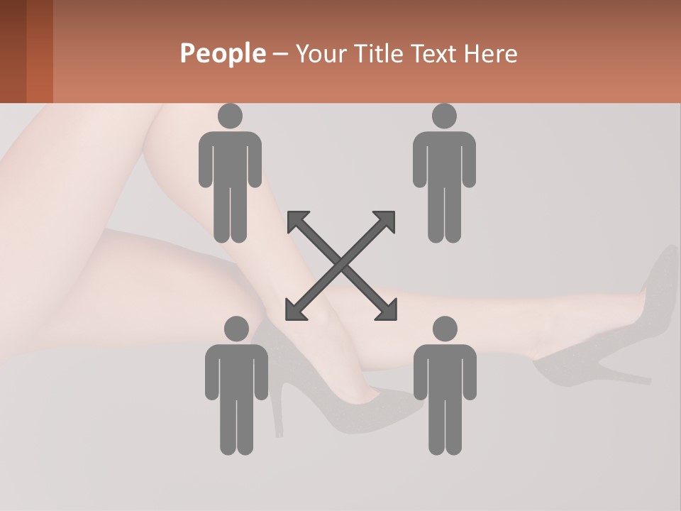 The Girl's Legs PowerPoint Template