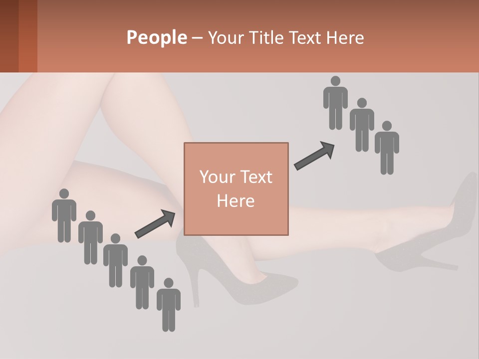 The Girl's Legs PowerPoint Template