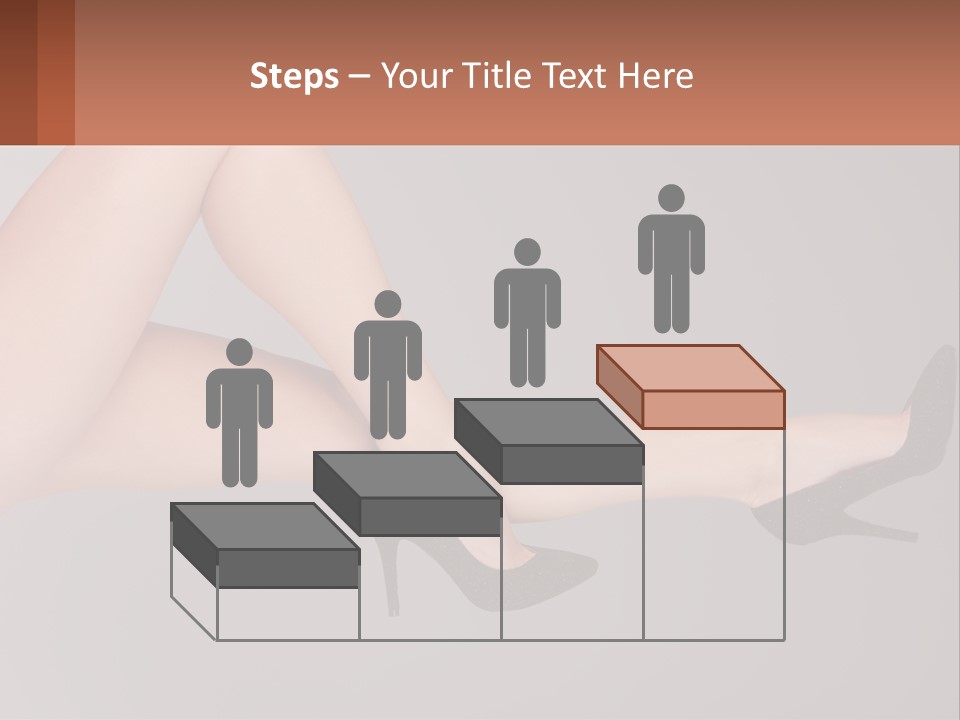 The Girl's Legs PowerPoint Template