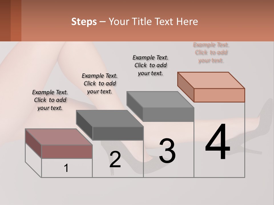 The Girl's Legs PowerPoint Template