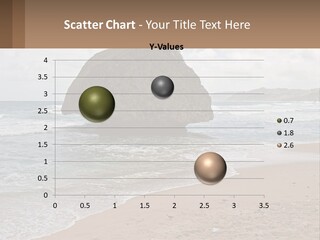 Stone In The Sea PowerPoint Template