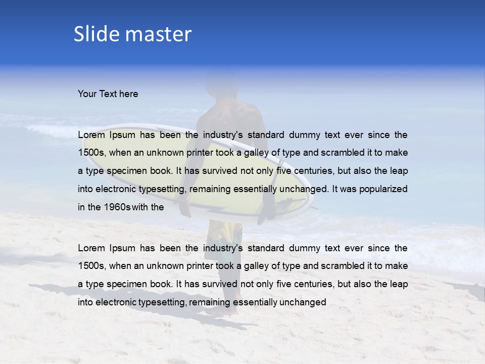 Surfing PowerPoint Template