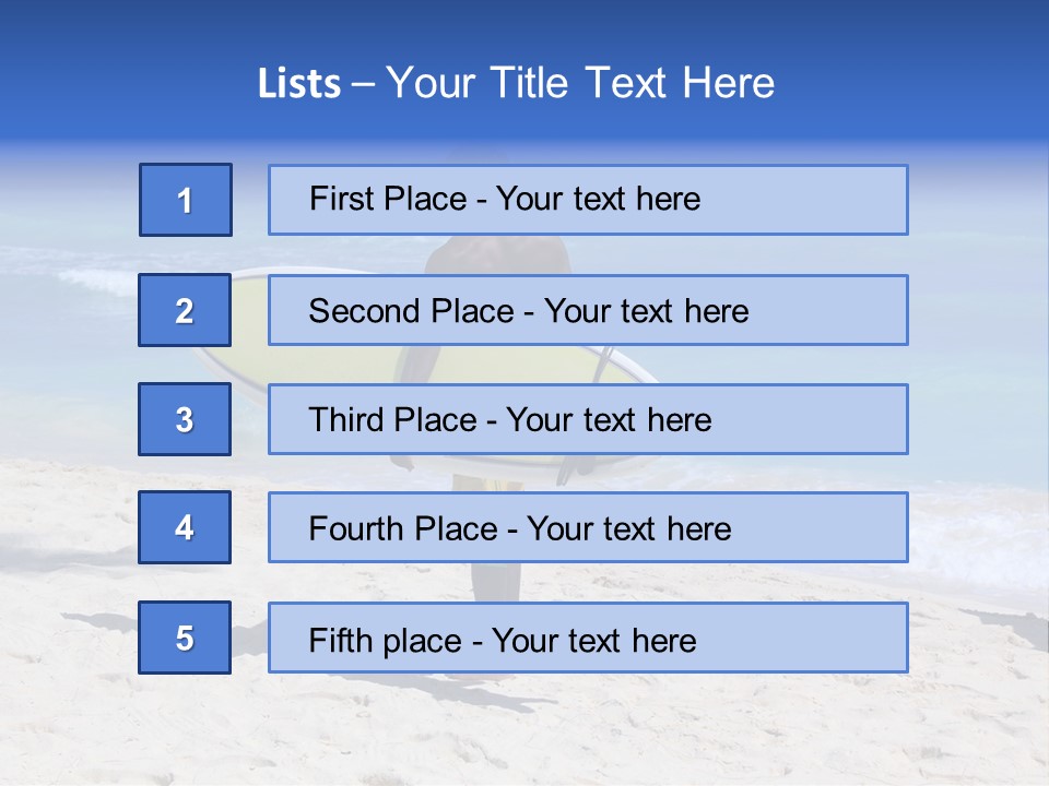 Surfing PowerPoint Template