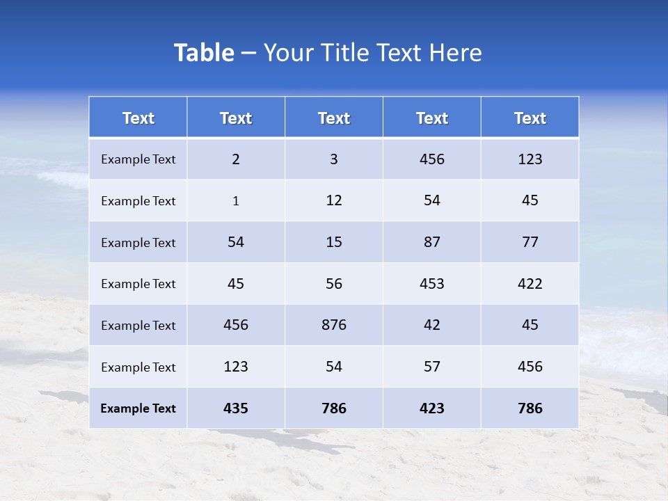Surfing PowerPoint Template