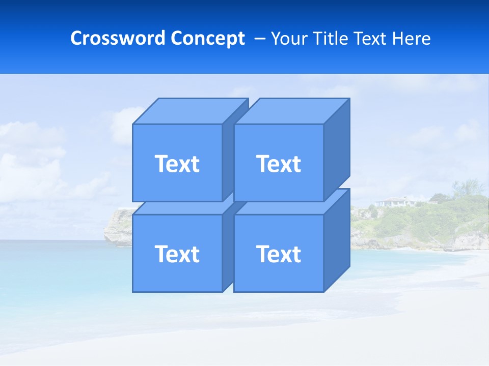 Rocks By The Sea PowerPoint Template
