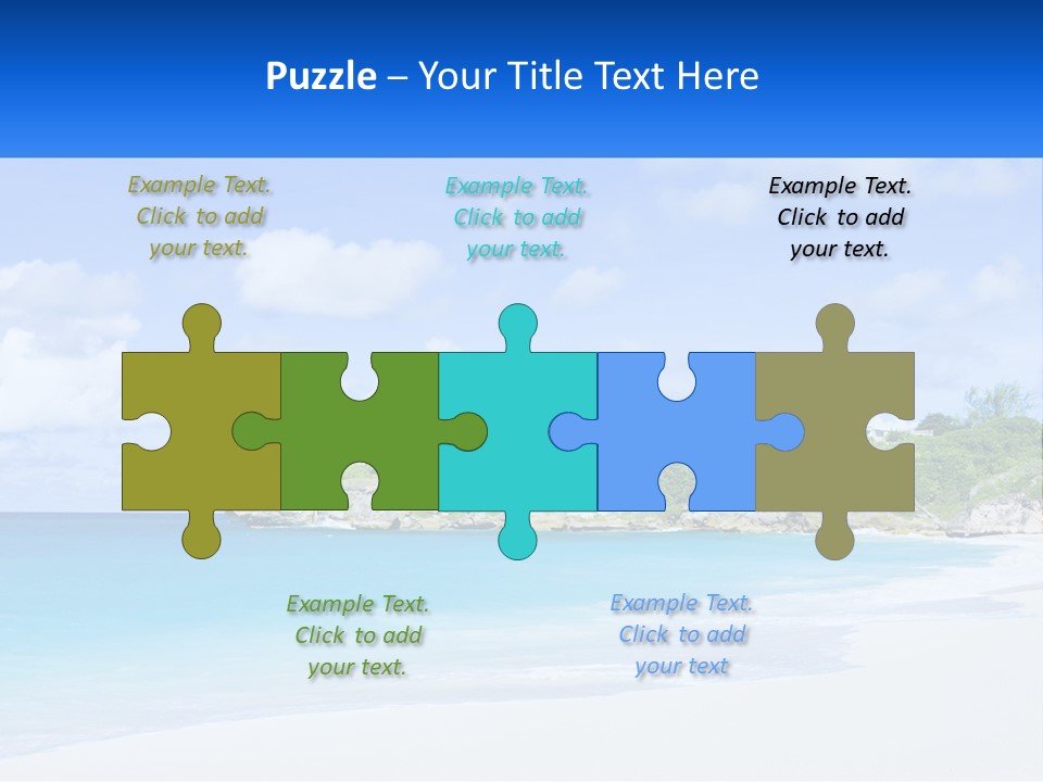 Rocks By The Sea PowerPoint Template