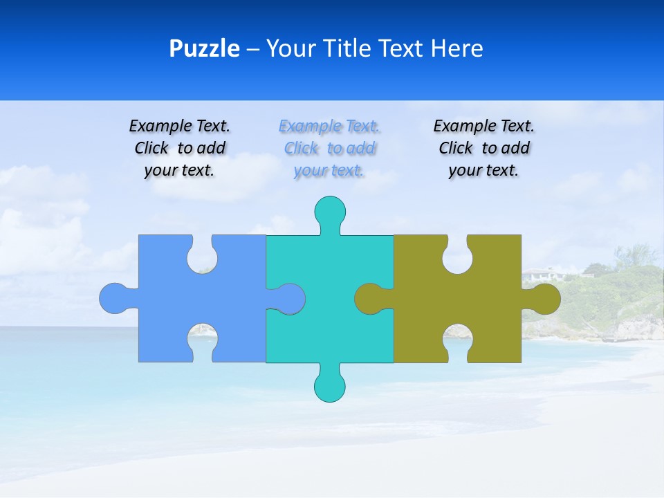 Rocks By The Sea PowerPoint Template