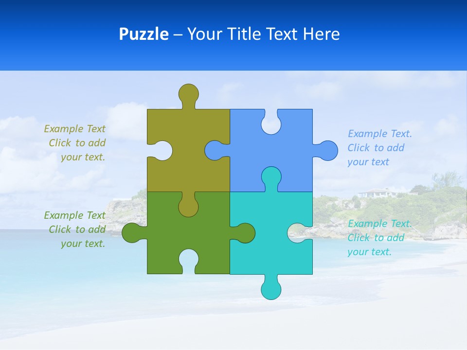 Rocks By The Sea PowerPoint Template