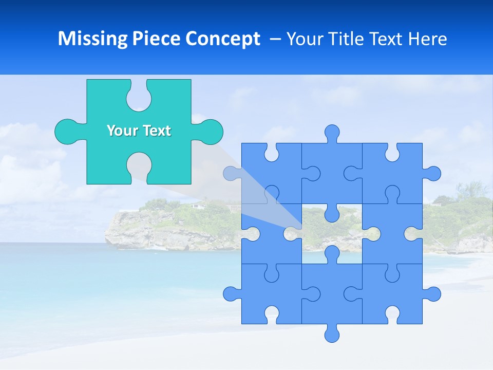 Rocks By The Sea PowerPoint Template