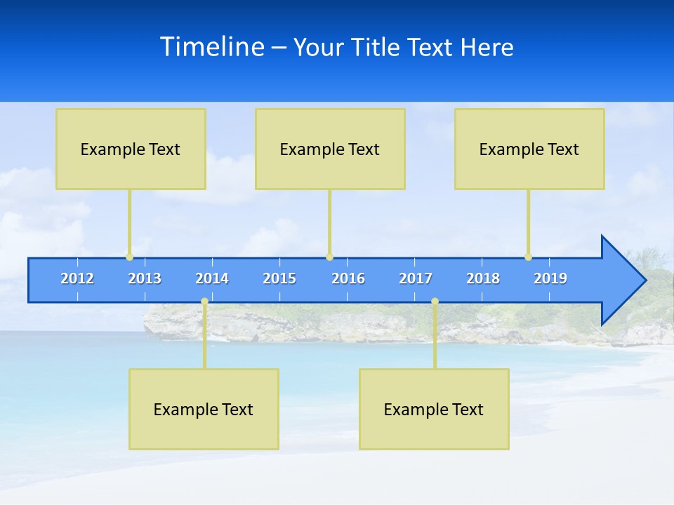 Rocks By The Sea PowerPoint Template