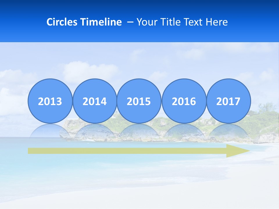 Rocks By The Sea PowerPoint Template