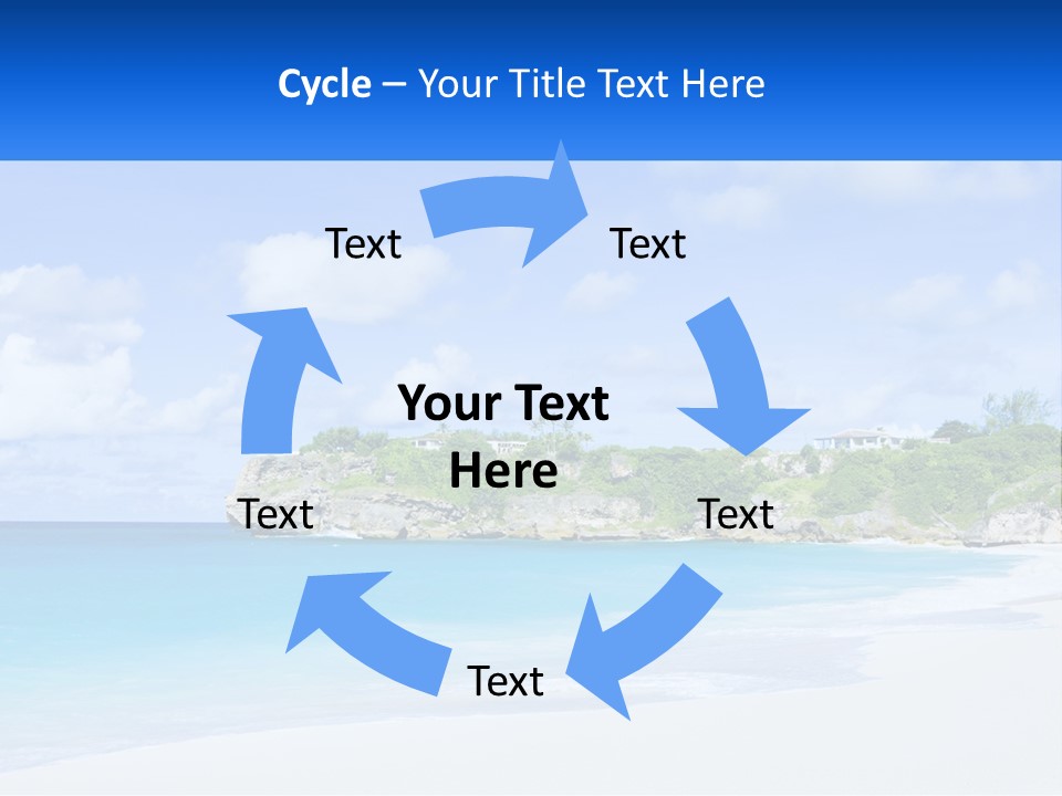 Rocks By The Sea PowerPoint Template
