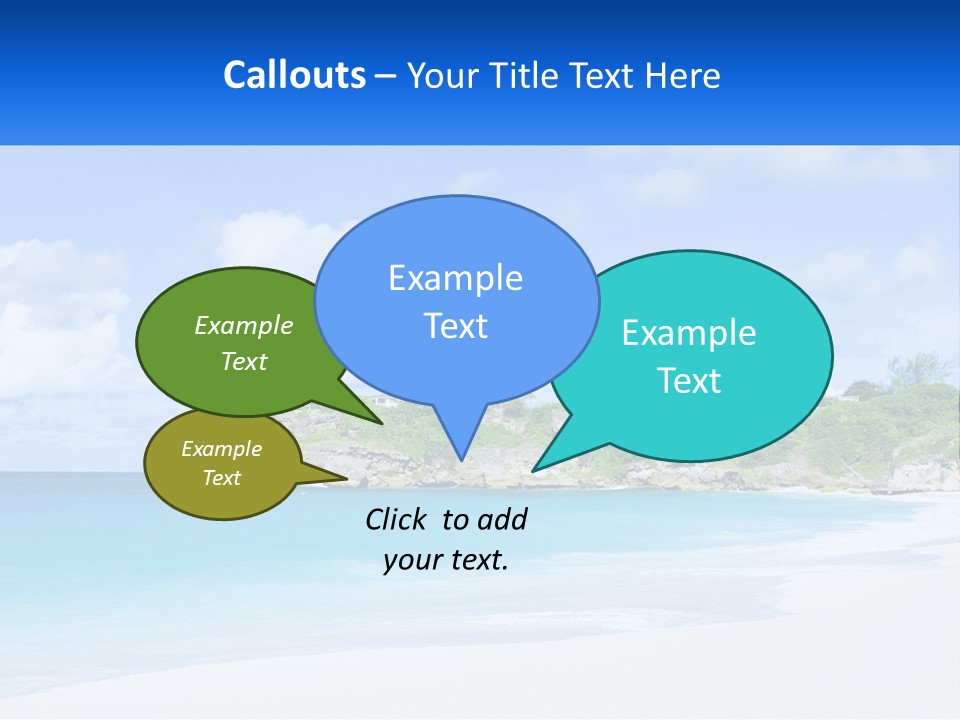 Rocks By The Sea PowerPoint Template