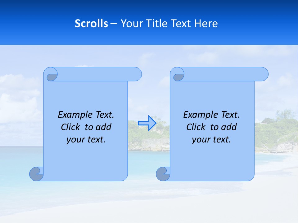 Rocks By The Sea PowerPoint Template