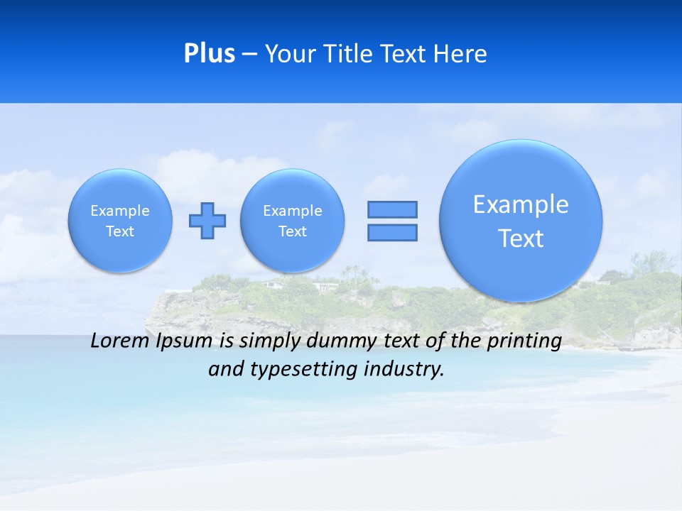 Rocks By The Sea PowerPoint Template