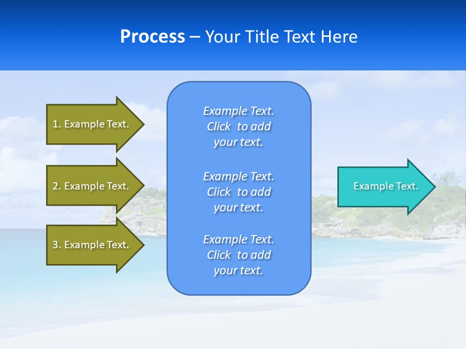 Rocks By The Sea PowerPoint Template