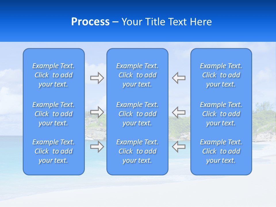 Rocks By The Sea PowerPoint Template