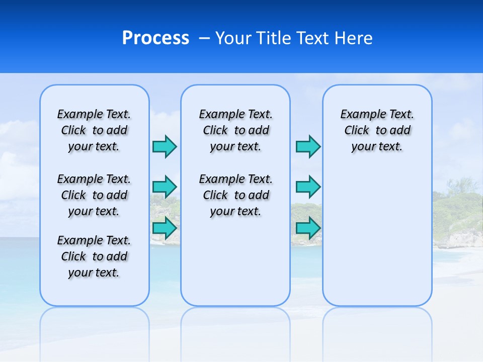 Rocks By The Sea PowerPoint Template