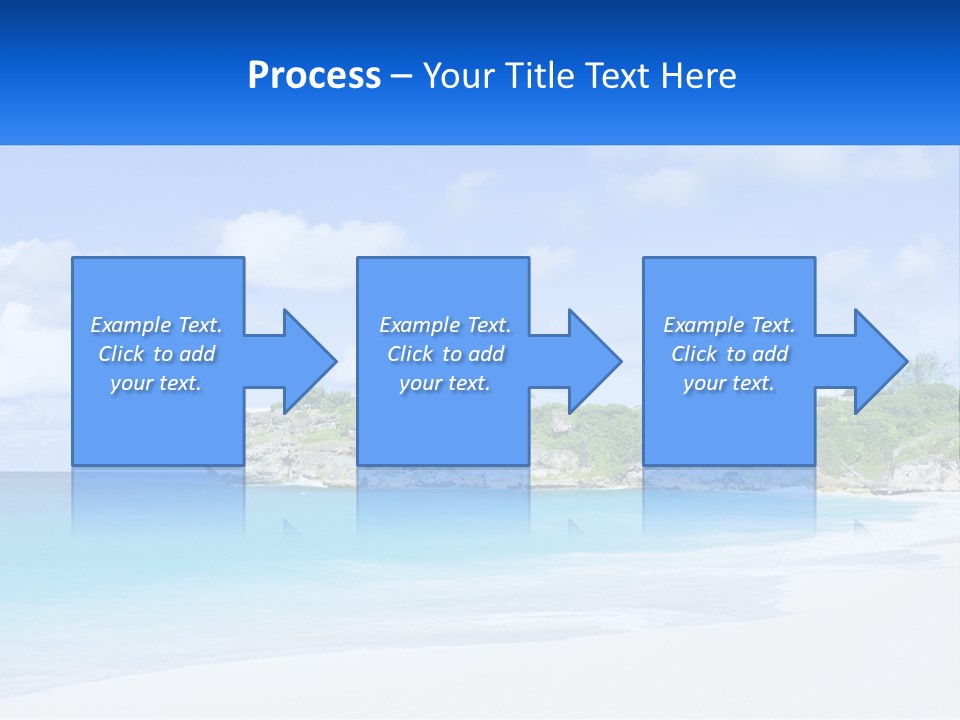 Rocks By The Sea PowerPoint Template