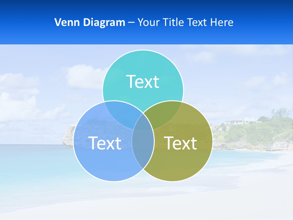 Rocks By The Sea PowerPoint Template