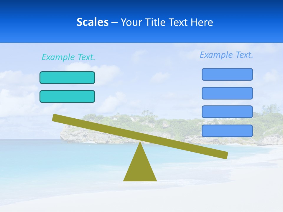 Rocks By The Sea PowerPoint Template