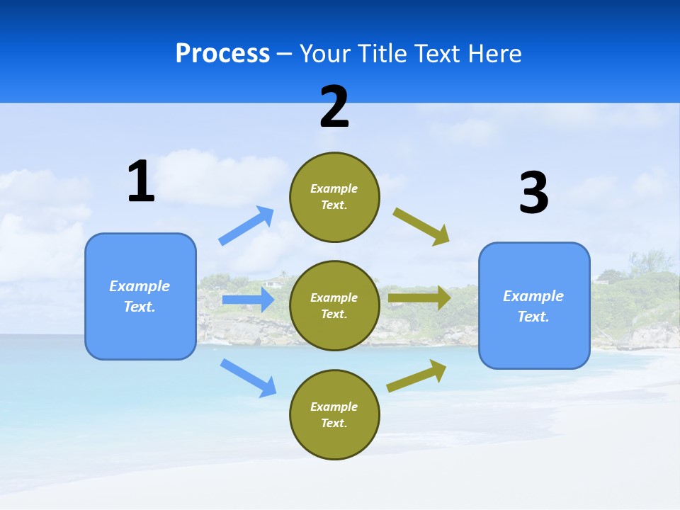 Rocks By The Sea PowerPoint Template