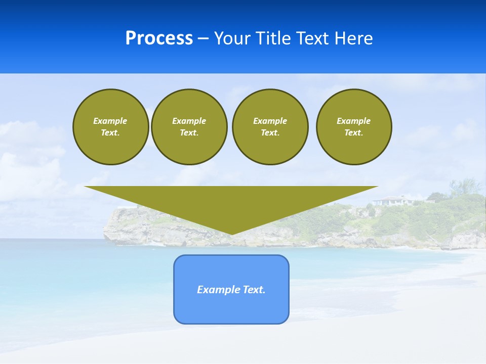 Rocks By The Sea PowerPoint Template