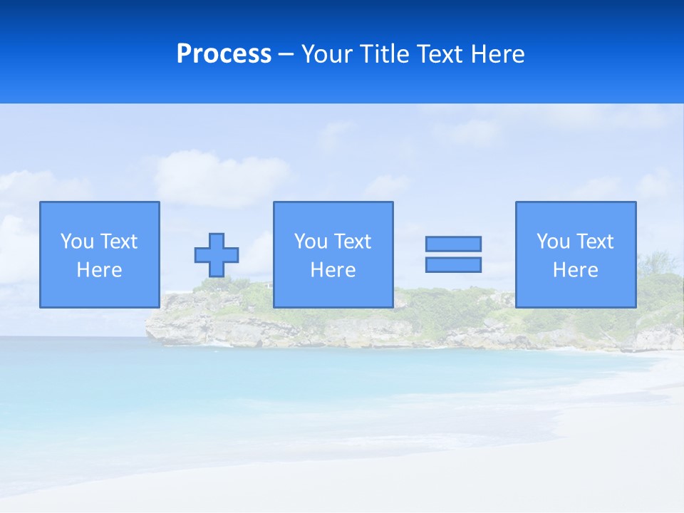 Rocks By The Sea PowerPoint Template
