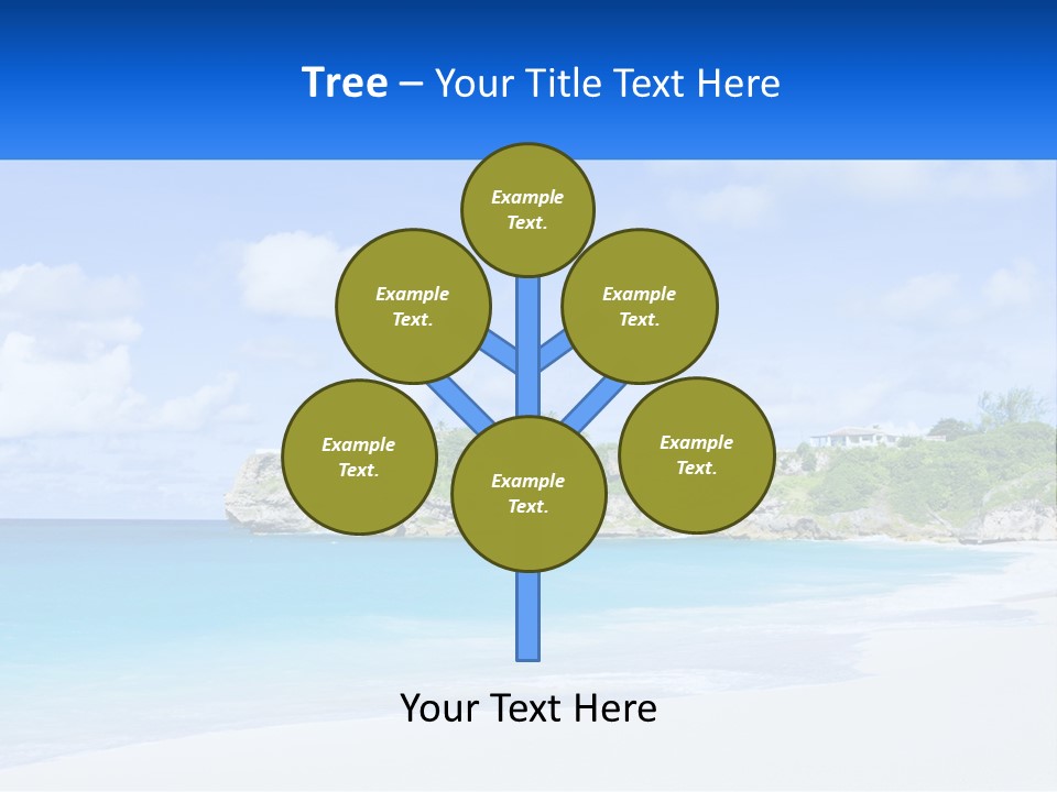 Rocks By The Sea PowerPoint Template