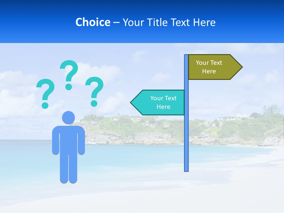 Rocks By The Sea PowerPoint Template