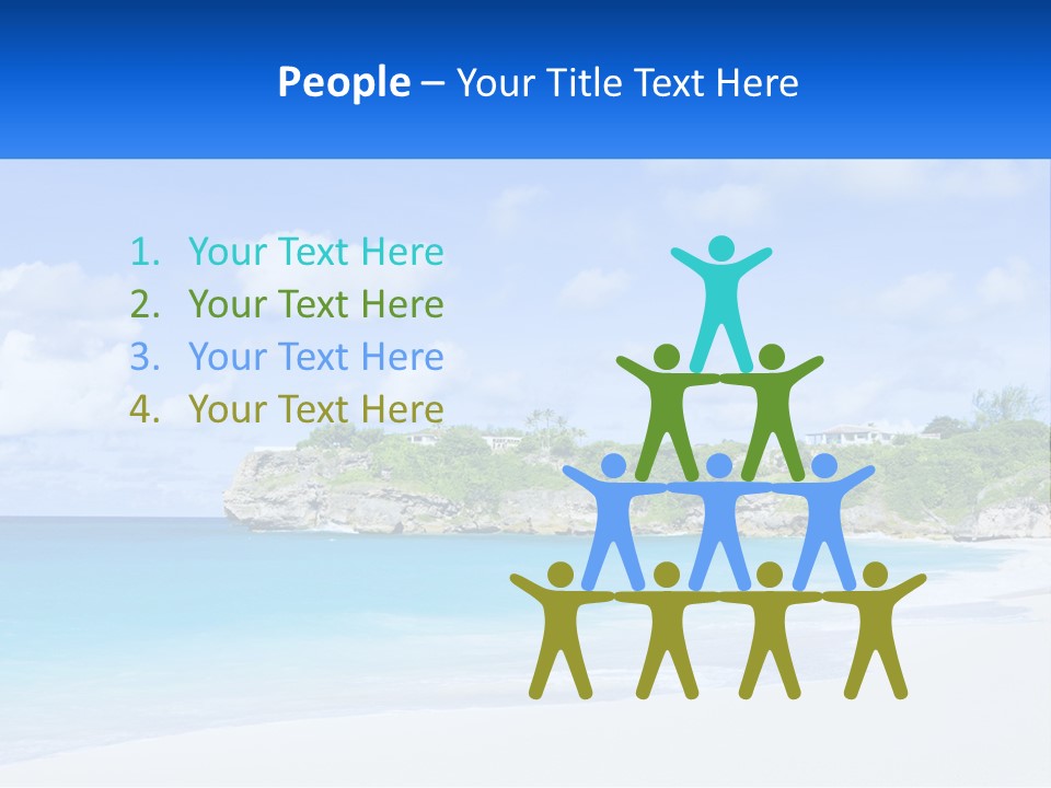 Rocks By The Sea PowerPoint Template